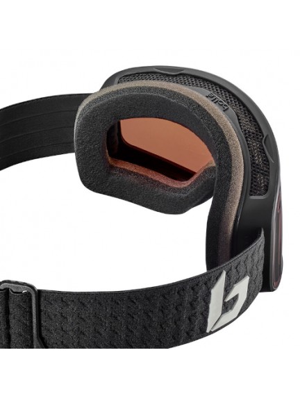 BOLLE NEVADA Black Cross Matte slidinėjimo akiniai